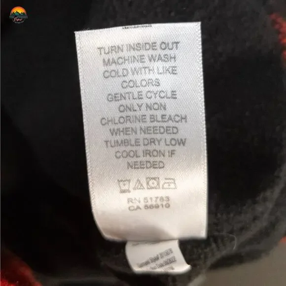 Maurices Button-Up Jacket Red Black Plaid Fleece Lined Shacket Plus Women's 2XL - Picture 9 of 10